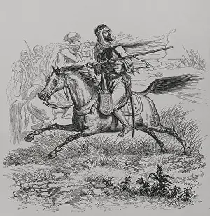 Speed Prints: Abd el-Kader's cavalry, 1856