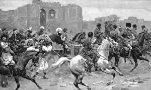 Abdor Rahman Khan (1844-1901), ruler of Afghanistan (1880-1901), 1893
