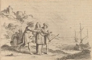 Abducting Gallery: The Abduction of Europa, 1634. Creator: Willem Basse