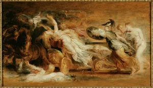 Proserpina Prints: Abduction of Proserpina, between 1614 and 1615. Creator: Peter Paul Rubens