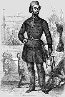 Mahmud Abdulmecid Han Bin Prints: Abdul Medjid, Sultan of Turkey, 1854. Creator: Unknown