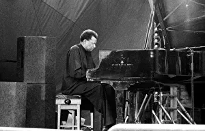 Abdullah Ibrahim, Brecon Jazz Festival, Powys, Wales, August 2001. Artist: Brian O Connor