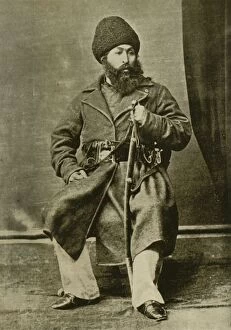 Astrakhan Gallery: Abdur Rahman, Ameer of Afghanistan, 1880s, (1901). Creator: Bourke