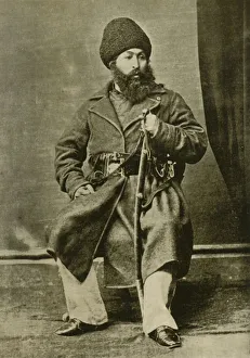 Roberts Prints: Abdur Rahman, Ameer of Afghanistan, 1880s, (1901). Creator: Bourke
