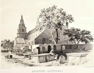 Sunny Prints: Aberdeen Cathedral, c1843-1889. Creator: James Gordon Junior