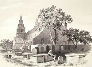 Sunny Prints: Aberdeen Cathedral, c1843-1889 Creator: James Gordon Junior