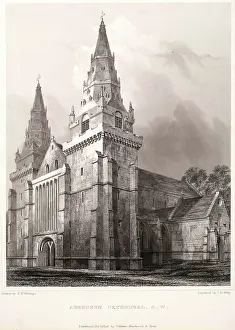 Aberdeen Prints: Aberdeen Cathedral, S.W, c1845. Creator: Unknown