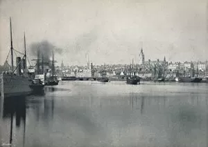 Aberdeen Gallery: Aberdeen - General View from the River, 1895