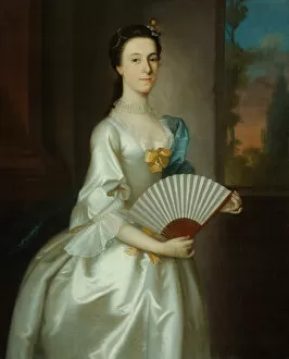 Choker Gallery: Abigail Chesebrough (Mrs. Alexander Grant), 1754. Creator: Joseph Blackburn