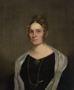 Ringlets Collection: Abigail Powers Fillmore, c. 1840. Creator: Unknown