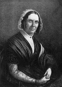 Singleton Gallery: Abigail Powers Fillmore, wife of American president Millard Fillmore, 19th century, (1908)