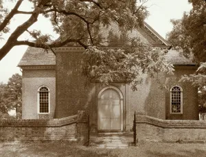 Episcopal Church Prints: Abingdon Church, White Marsh vicinity