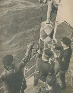 War Illustrated Prints: Aboard a British Minesweeper, 1945