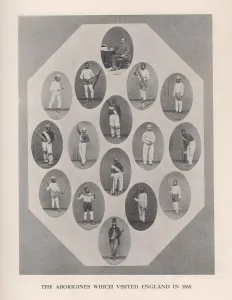 Pf Warner Prints: The Aborigines which visited England in 1868, 1912
