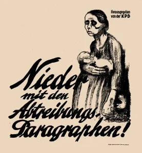 Emancipation Prints: Down with the Abortion Paragraphs!, 1923. Creator: Kollwitz, Kathe (1867-1945)
