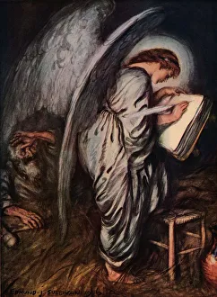 Edmund Joseph Gallery: Abou Ben Adhem: - I Pray Thee Then Write Me As One Who Loves His Fellow Men, 1916, (1917)