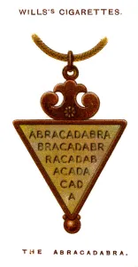 Spell Prints: The Abracadabra, 1923