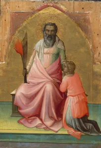 Gold Ground Collection: Abraham, ca. 1408-10. Creator: Lorenzo Monaco
