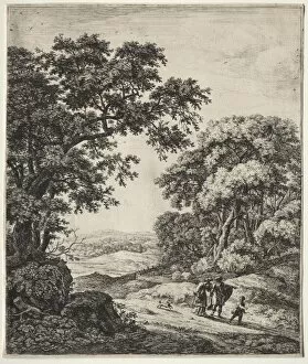 Anthonie Waterloo Dutch Collection: Abraham Dismissing Hagar. Creator: Anthonie Waterloo (Dutch, 1609 / 10-1690)