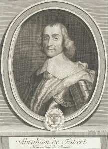 Edelinck Gerard Prints: Abraham de Fabert, Marshal of France, c1698. Creator: Gerard Edelinck
