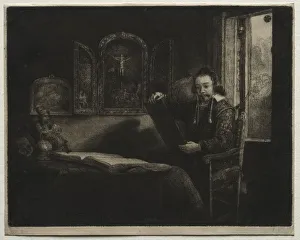 Abraham Francen, Apothecary, c. 1657. Creator: Rembrandt van Rijn (Dutch, 1606-1669)