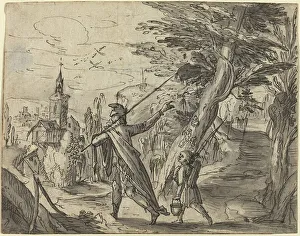 Judaic Prints: Abraham and Isaac. Creator: Hermann Weyer