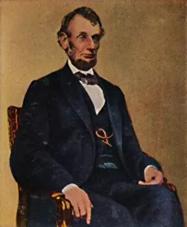 Eckstein Halpaus Gmbh Gallery: Abraham Lincoln 1809-1865, 1934