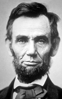 Abraham Lincoln (1809 - 1865). Sixteenth President of USA