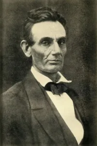 Ludwig Prints: Abraham Lincoln, 1858, (1930). Creator: Unknown