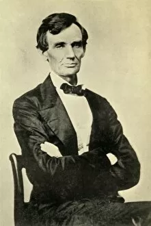 Lincoln Gallery: Abraham Lincoln, 1860, (1930). Creator: Unknown