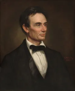 Gpa Healy Prints: Abraham Lincoln, 1860. Creator: George Peter Alexander Healy