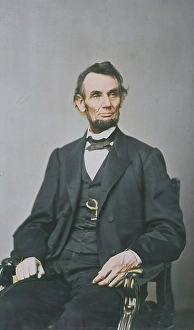 A Lincoln Prints: Abraham Lincoln, February 9, 1864. Creator: Anthony Berger
