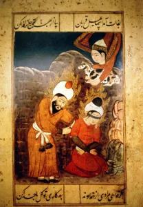 Abraham preparing to sacrifice his son Isaac to God, 18th century