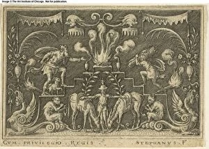 Book Of Genesis Gallery: Abrahams Sacrifice, n.d. Creator: Etienne Delaune