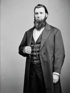 Abram Wakeman, between 1855 and 1865. Creator: Unknown