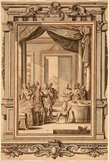 Absalom's beautiful hair. Creator: Füssli, Johann Melchior (1677-1736)