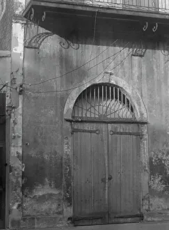 Nitrate Negatives Prints: Absinthe House entrance, New Orleans, between 1920 and 1926. Creator: Arnold Genthe