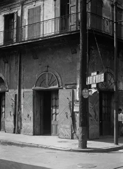 Nitrate Negatives Prints: Absinthe House, New Orleans, between 1920 and 1926. Creator: Arnold Genthe
