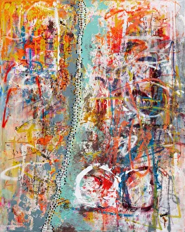 Acrylic Gallery: Abstract Art 118. Creator: Bandji Fall