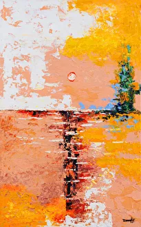 Acrylic Gallery: Abstract Art 121. Creator: Bandji Fall