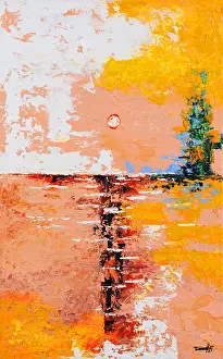 Bandji Fall Prints: Abstract Art 121. Creator: Bandji Fall