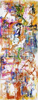 Bandji Fall Prints: Abstract Art 126. Creator: Bandji Fall