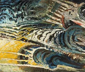 Abstract-futurist Composition, c.1912. Creator: Chris Lanooy