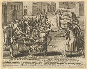 Latin Prints: The Abuses of the Law, Plate 7. n. d. Creator: Hendrik Goltzius