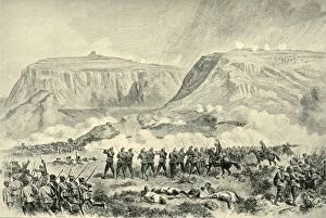 British Expedition To Abyssinia Gallery: The Abyssinia Expedition: The Battle of Arogee...on Good Friday, April 10, 1868