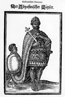 Abyssinian Gallery: The Abyssinian Emperor, 17th century