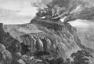 Abyssinia Prints: The Abyssinian Expedition: the destruction of Magdala, 1868. Creator: Unknown