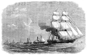 Cargo Ships Prints: The Abyssinian Expedition: H.M