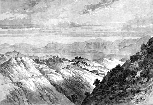 Abyssinia Prints: The Abyssinian Expedition: view of Antalo, 1868. Creator: Unknown