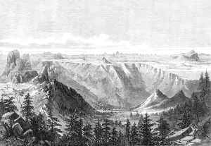 Jackson M Prints: The Abyssinian Expedition: view of the plateau at Senafe
